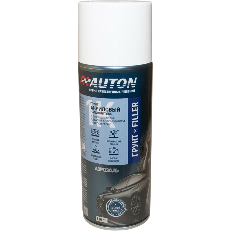 AUTON 1К ACRYL FILLER Грунт акриловый белый 520мл