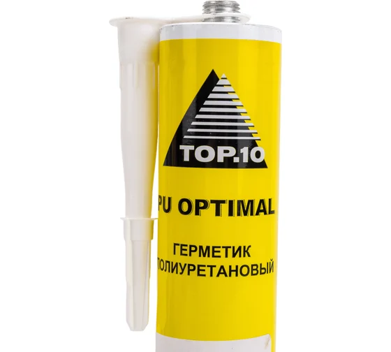 ТОР.10 Герметик OPTIMAL полиуретановый, бежевый, 310мл