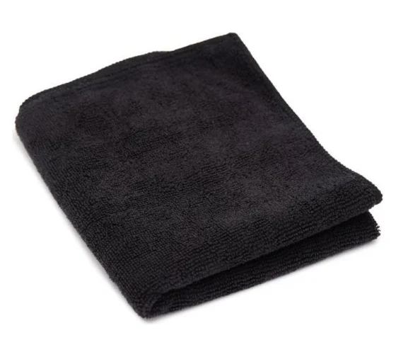 Салфетка микрофибровая черная deluxe detailing towel value pack- blk microfibr