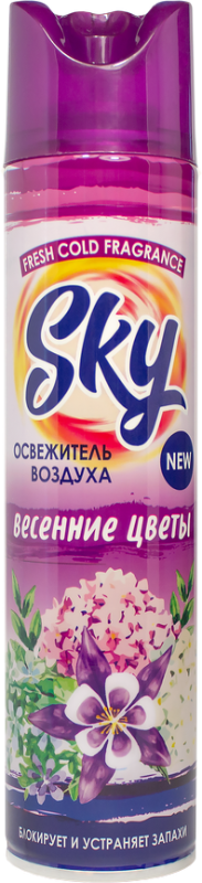 Освежитель воздуха SKY Весенние цветы 300мл