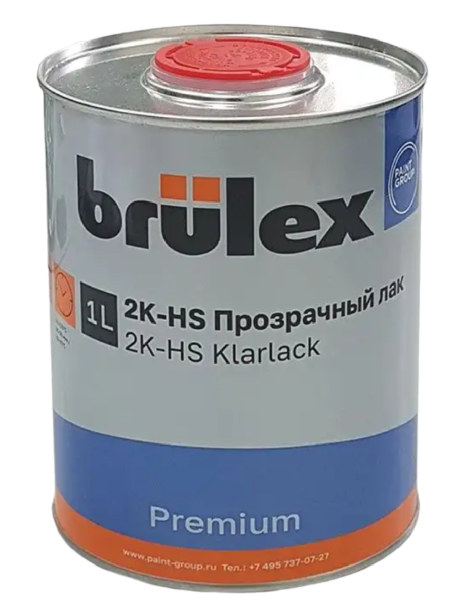 BRULEX Лак 2К-HS прозрачный 1л