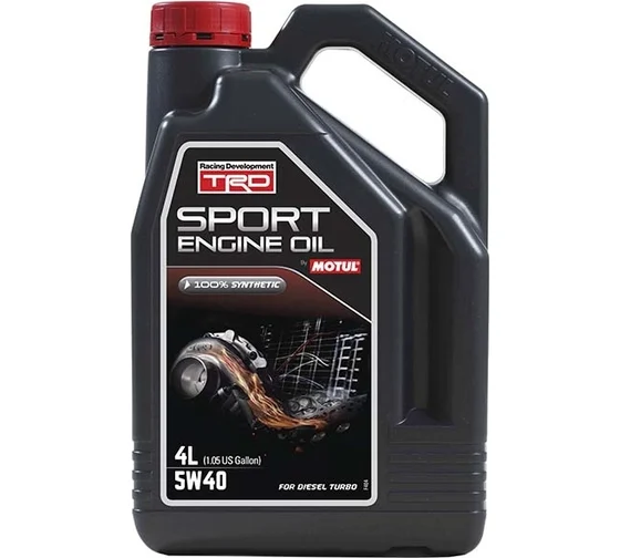 MOTUL TRD SPORT ENGINE OIL DIESEL 5W40 (4л) синтетическое моторное масло