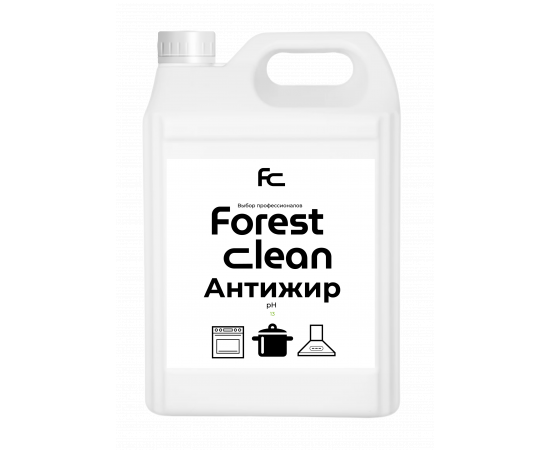 Forest Clean: Антижир без царапин 5л/2шт, шт