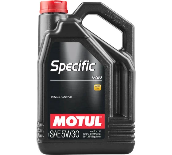 MOTUL SPECIFIC RN 0720 5W30 (5л) синтетическое моторное масло