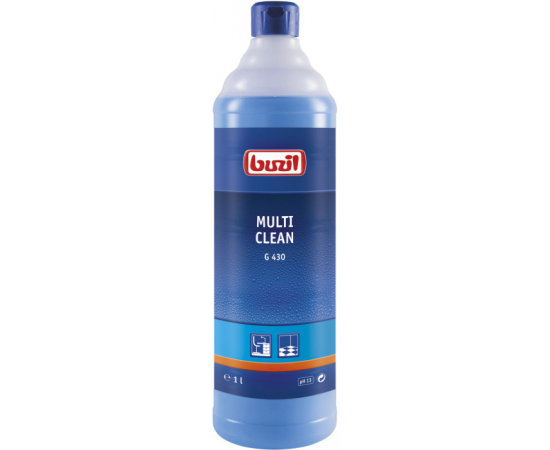 Buzil: G430 Multi Clean 1л/12шт Ср-во чистящее щелочное общего применения, шт