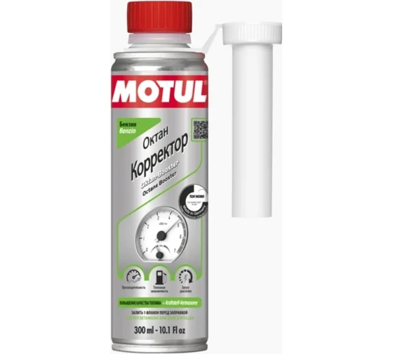 MOTUL Присадка, повышающая октановое число бензинов OCTANE BOOSTER GASOLINE EFS RU (300мл)