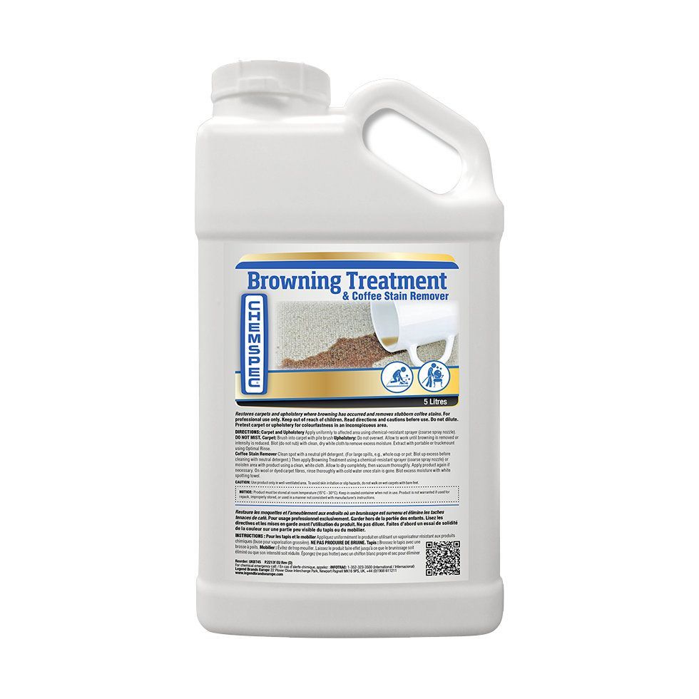 Chemspec: Browning Treatment/Coffee Stain Remover 5л для устранения потемнения обивки, шт