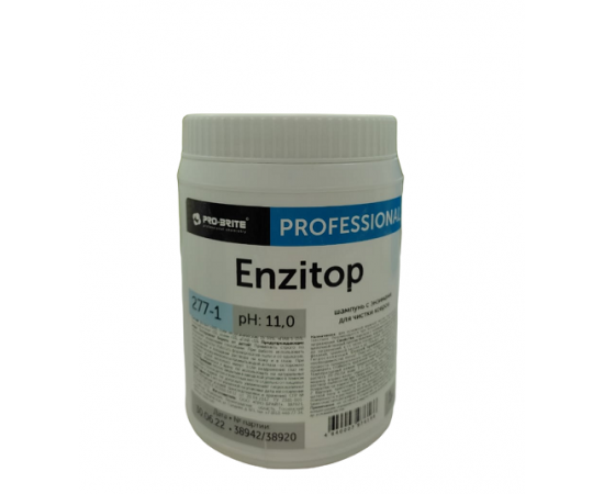 Pro-Brite: Enzitop 1л/6шт Шампунь с энзимами для чистки ковров, шт