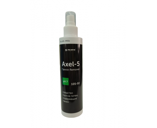 Pro-Brite: Axel-5 Tannin Remover 0,2л/20шт Средство против пятен на основе растительных красителей, шт