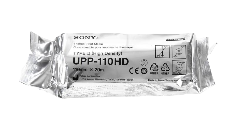 Рулонная термобумага Sony UPP-110HD 110 мм х 20 м (для принтера UP-897MD, UP-D897)