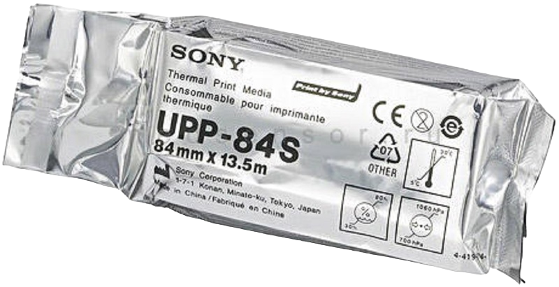 Бумага для медицинских регистрирующих приборов Sony UPP-84S 13,5 м х 84 мм (для принтера UP-D711MD)