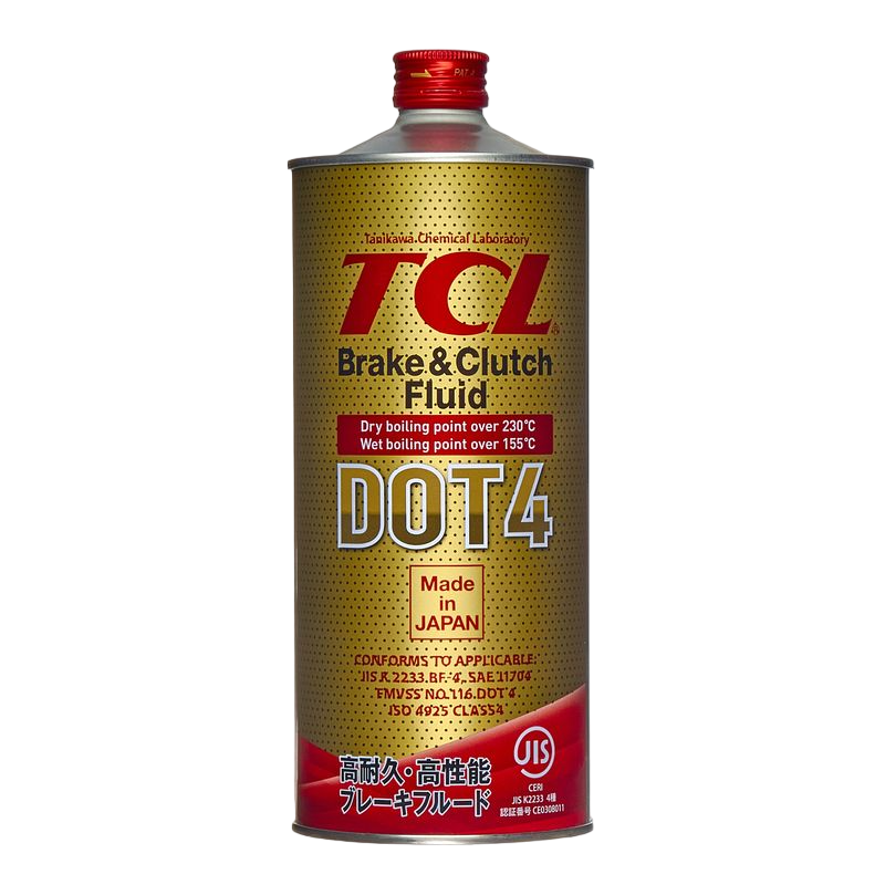 Тормозная жидкость TCL DOT4, 1л