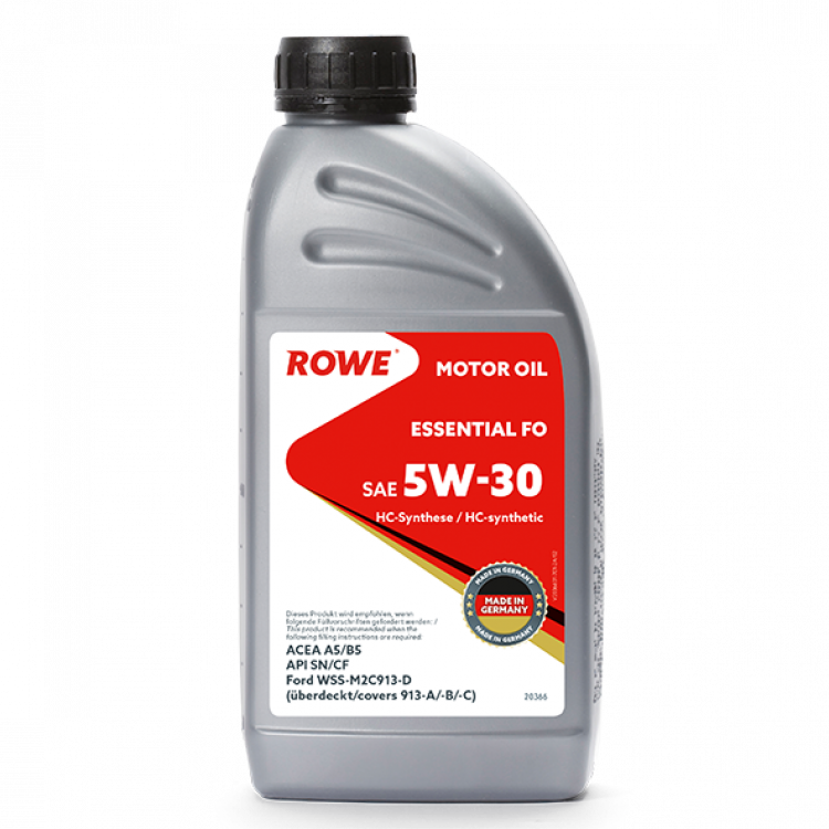 Масло моторное синтетическое RОWЕ Еssential SAE 5W-30 FO 1л