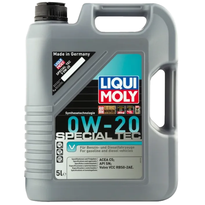 Масло моторное HC-синтетическое LiquiMoly Special Tec V 0W-20 C5 5л