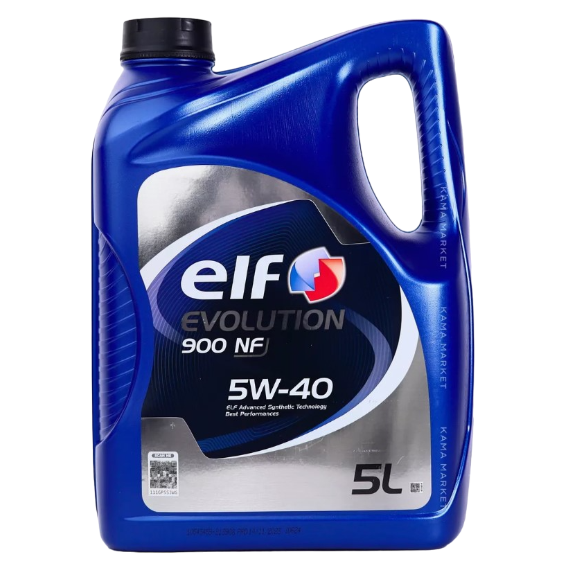 Масло моторное синтетическое Elf EVOLUTION 900 NF SAE 5w40 API SL/CF 5л