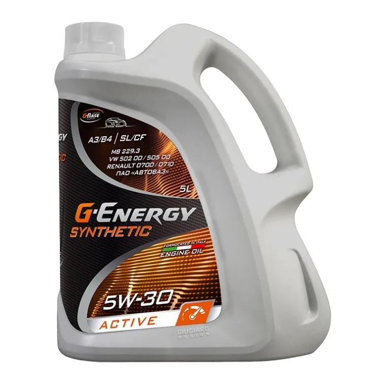 Масло моторное синтетическое G-Energy Synthetic Active 5W-30 API SL/CF 5л