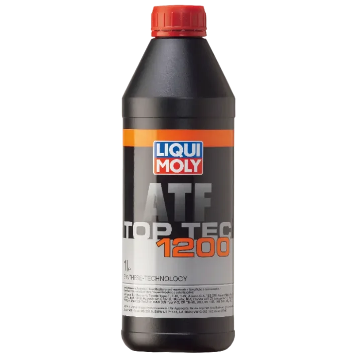 Масло трансмиссионное синтетическое для АКПП Liqui Moly Top Tec ATF 1200 1л