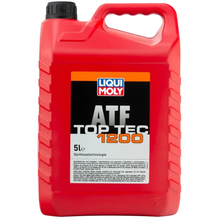 Масло трансмиссионное синтетическое для АКПП Liqui Moly Top Tec ATF 1200 HC 5л