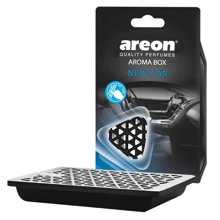 Ароматизатор AREON «AROMA BOX» NEW CAR новая машина