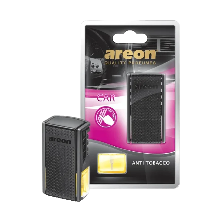 Ароматизатор для автомобиля AREON «CAR box SUPERBLISTER» ANTITOBACCO 8мл