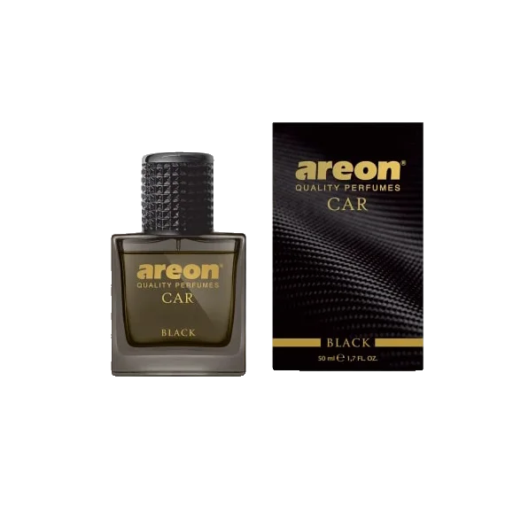 Ароматизатор для авто AREON «PARFUME» GLASS Black 50мл