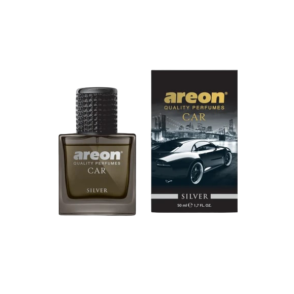 Ароматизатор для авто AREON «PARFUME» GLASS Silver 50мл