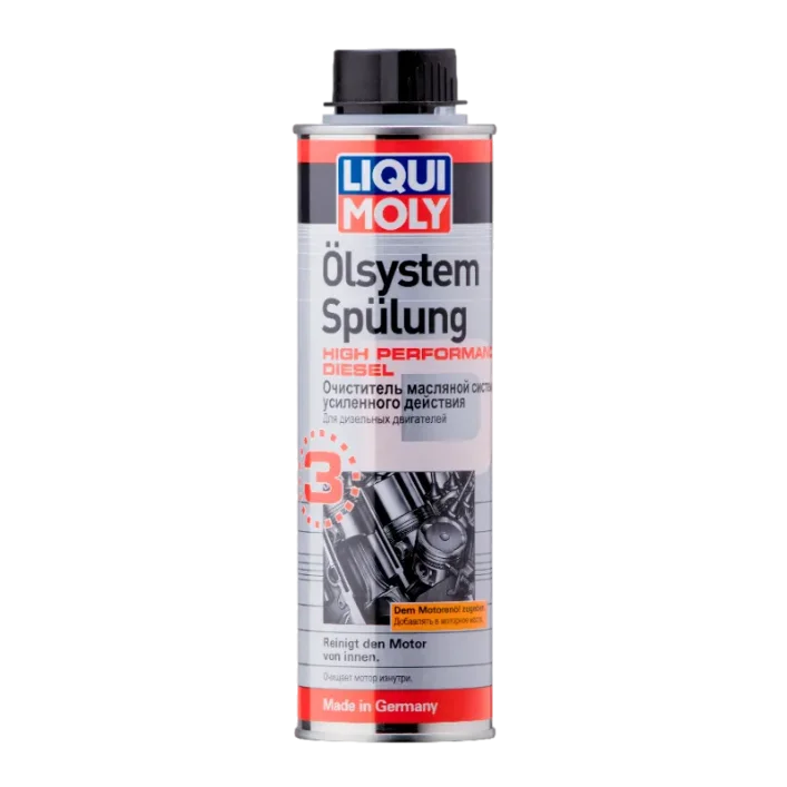 Очиститель масляной системы для дизельных двигателей Liqui Moly Oilsystem Spulung High Performance Diesel 0,3л