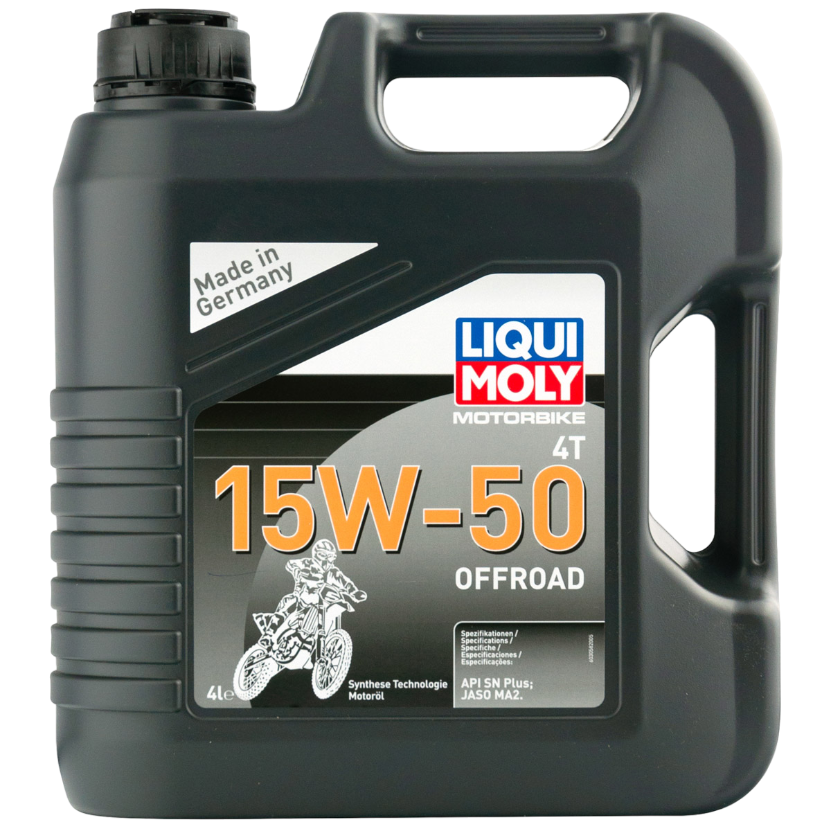 Масло синтетическое LiquiMoly Motorbike 4T 15W-50 Offroad SL; JASO MA2 4л