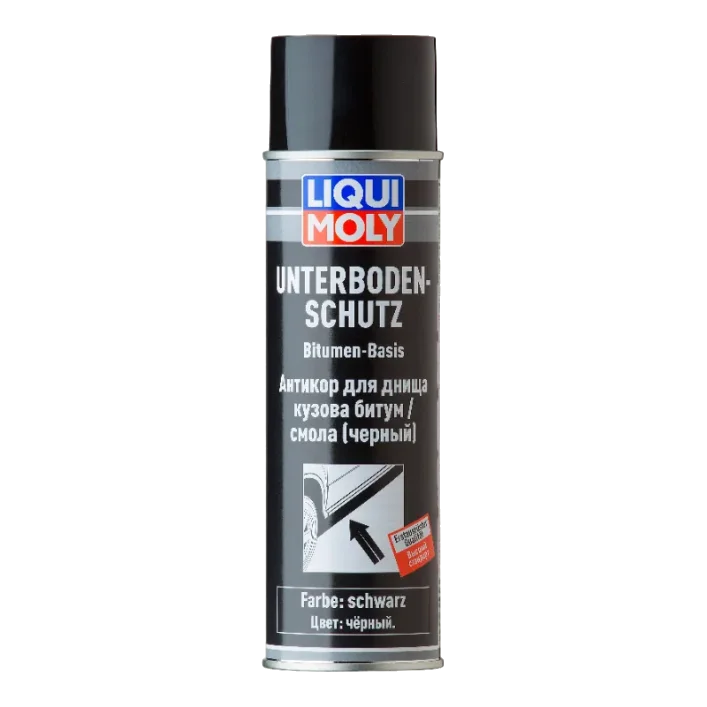 Антикор для днища кузова битум/смола черный LIQUY MOLY 0.5л