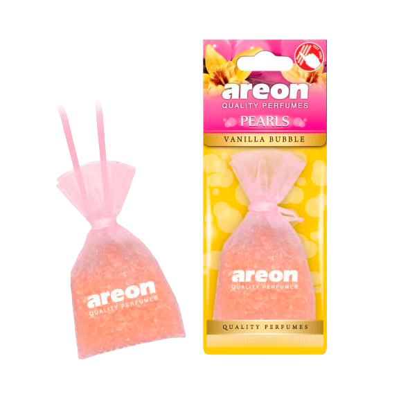 Ароматизатор для автомобиля AREON «PEARLS» VANILLA BUBBLE