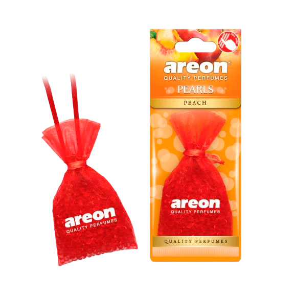 Ароматизатор для автомобиля AREON «PEARLS» PEACH