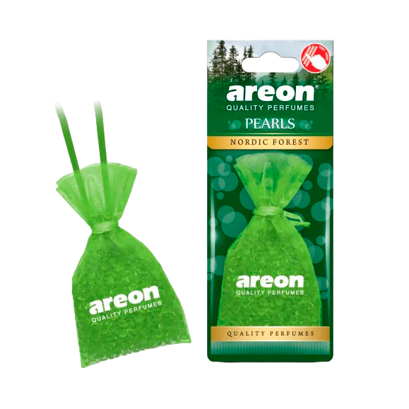 Ароматизатор для автомобиля AREON «PEARLS» Nordic Forest