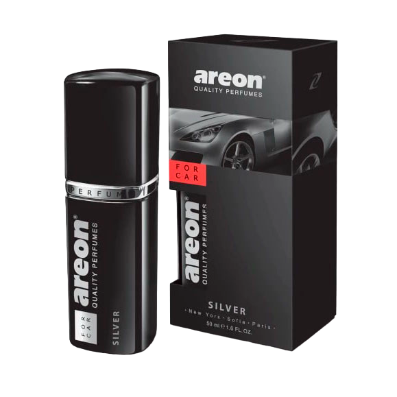 Ароматизатор для автомобиля AREON «PERFUME 50 ML» SILVER