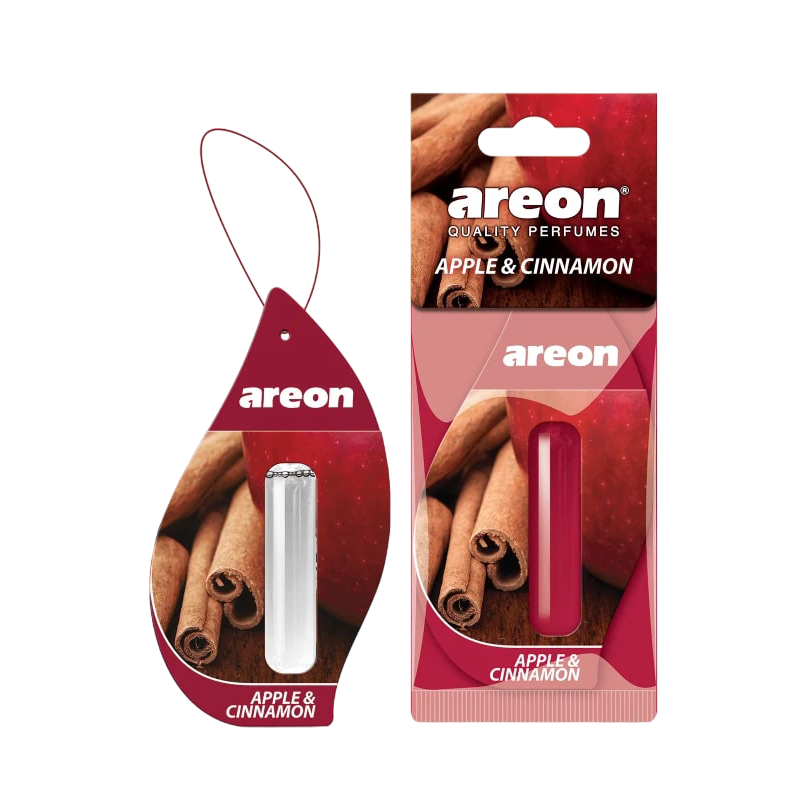 Ароматизатор для автомобиля AREON «LIQUID» Classic APPLE & CINNAMON LR07 5мл