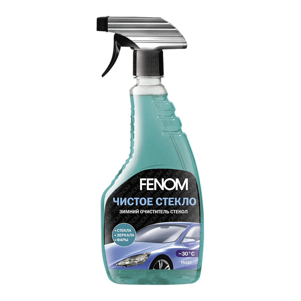 FENOM Зимний очиститель стекол “Чистое стекло” FENOM WINTER GLASS CLEANER 473 мл