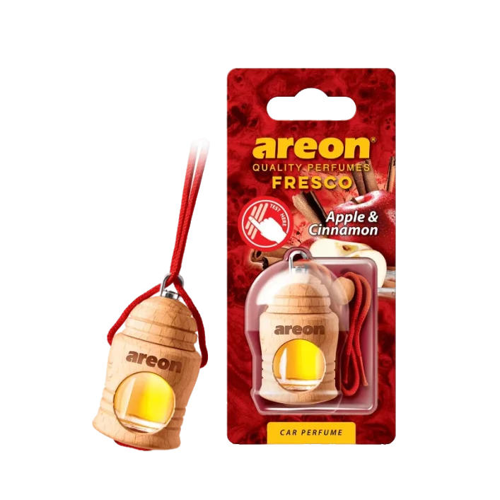 Ароматизатор для автомобиля AREON «FRESCO» APPLE & CINNAMON FRTN21