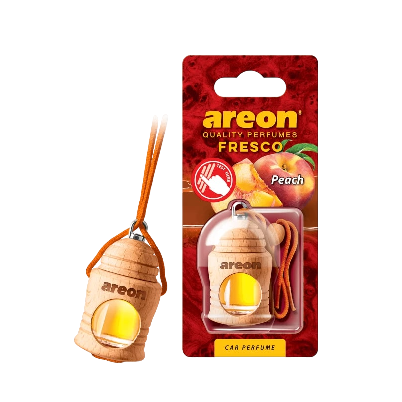 Ароматизатор для автомобиля AREON «FRESCO» PEACH FRTN24