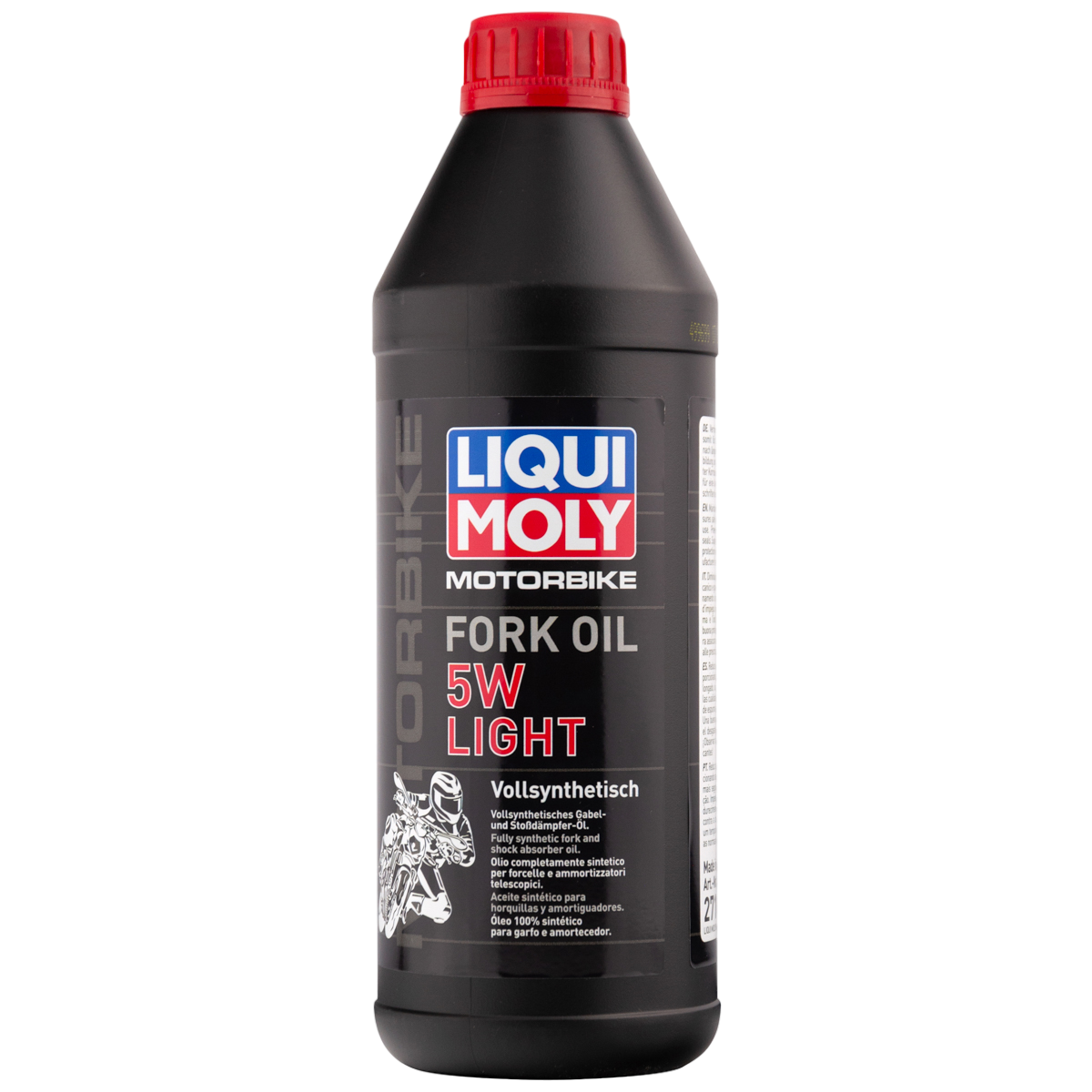 Синтетическое масло для вилок и амортизаторов LIQUI MOLY Motorbike Fork Oil Light 5W 1л