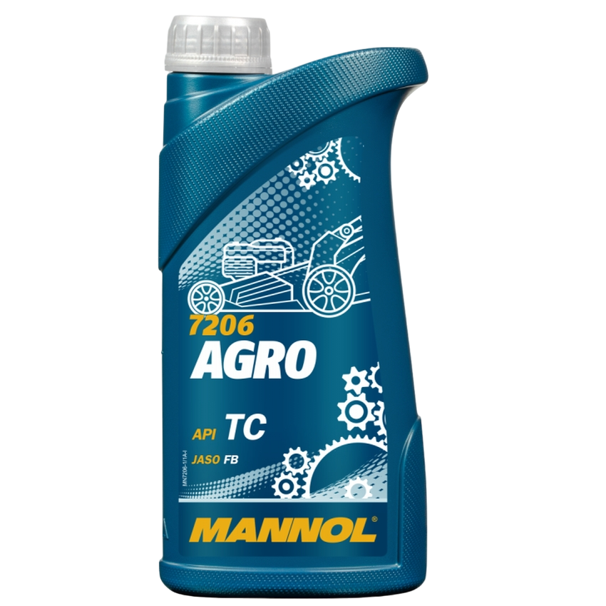 Масло моторное для садовой техники MANNOL Agro API TC 1л