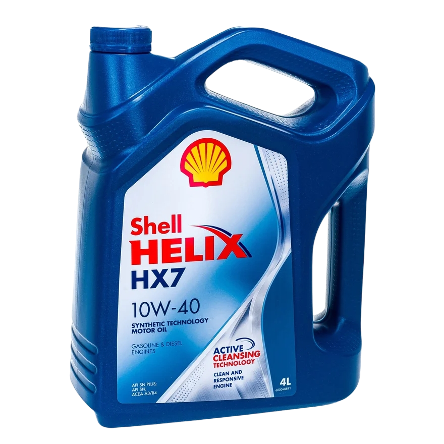 Масло моторное полусинтетическое Shell HX-7 SAE 10W40 API SN/CF 1л