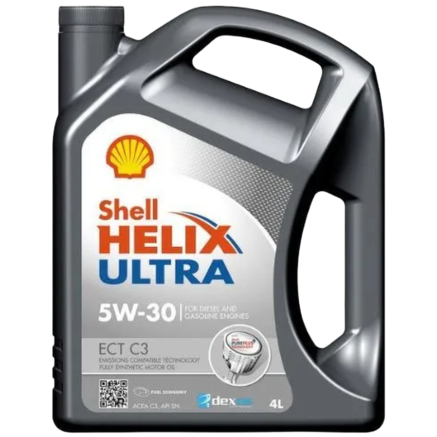 Масло моторное синтетическое Shell Helix Ultra ECT SAE 5W30 C3 API SN/CF/EC 4л