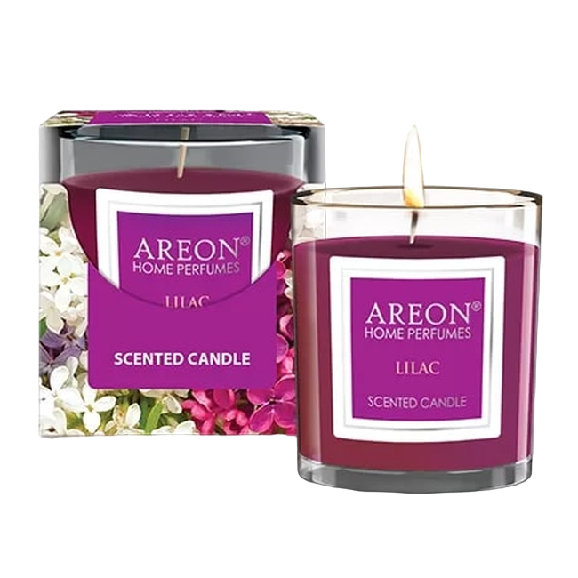 AREON свеча ароматическая Lilac (сирень) CR07 120гр