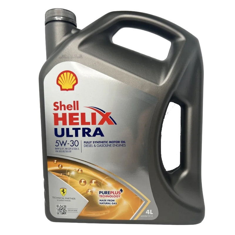 Масло моторное синтетическое Shell Helix Ultra SAE 5W30 API SL/CF 4л