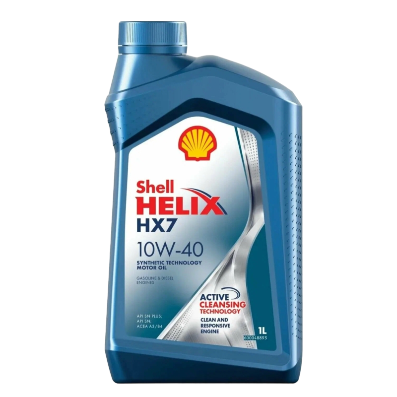 Масло моторное полусинтетическое Shell HX-7 SAE 10W40 API SN/CF 1л