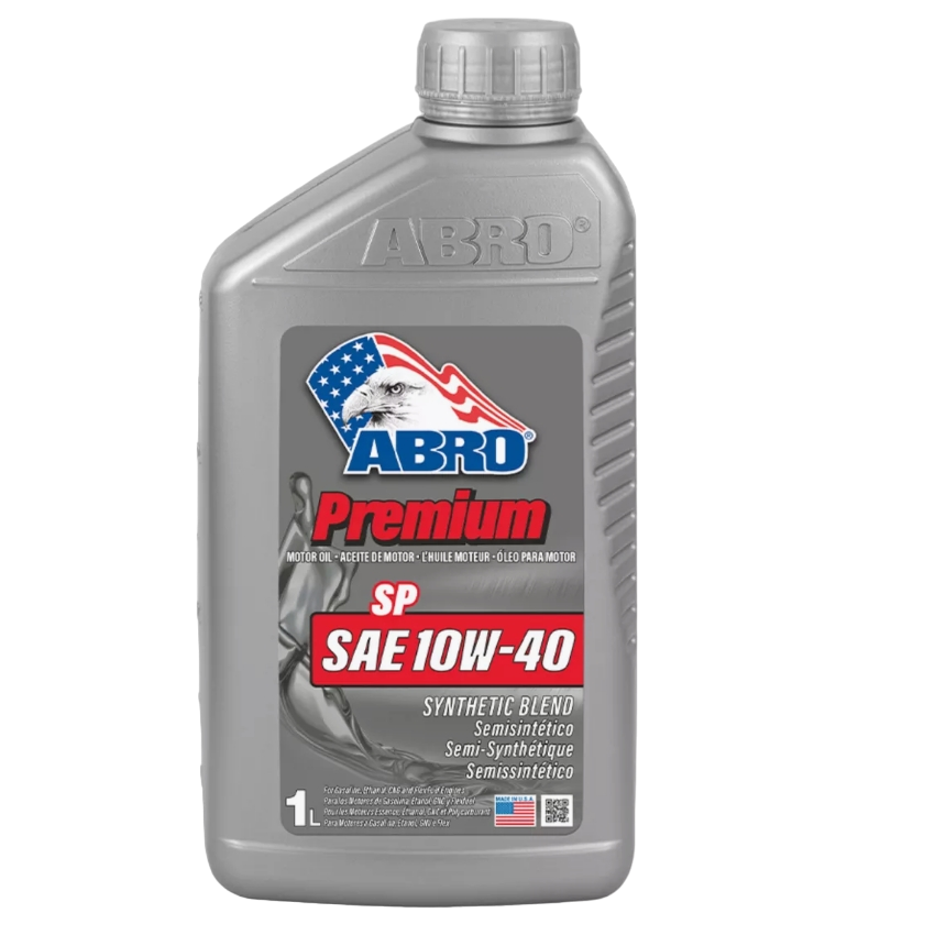 Масло моторное ABRO Premium Synthetic Blend SAE 10W40 API SP 1л