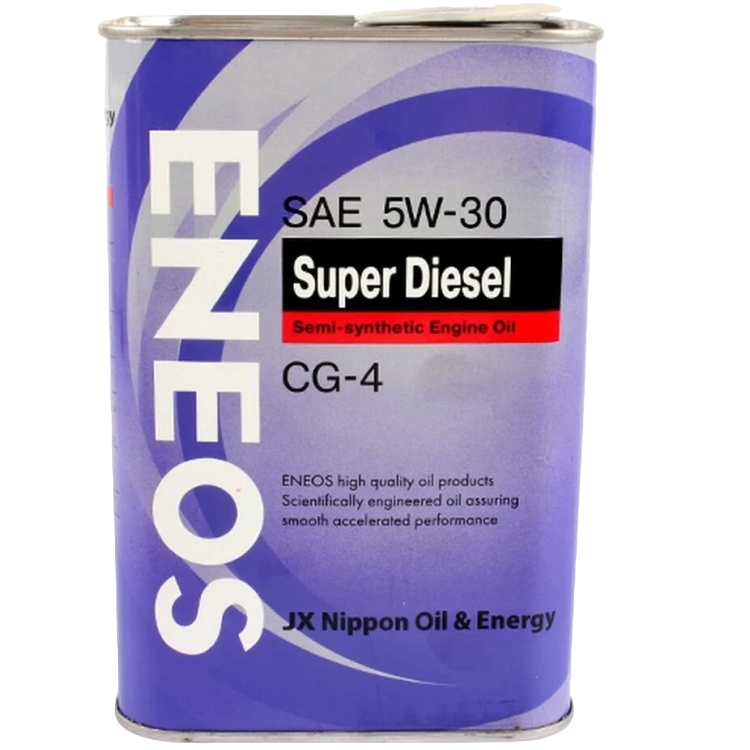 Масло моторное полусинтетическое Eneos Diesel 5W30 CG-4 4л