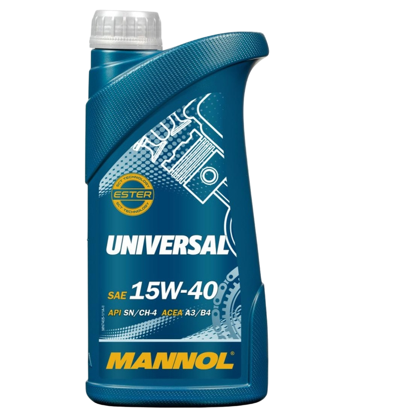 Масло моторное минеральное MANNOL Universal SAE 15W40 API SF/CD 1л