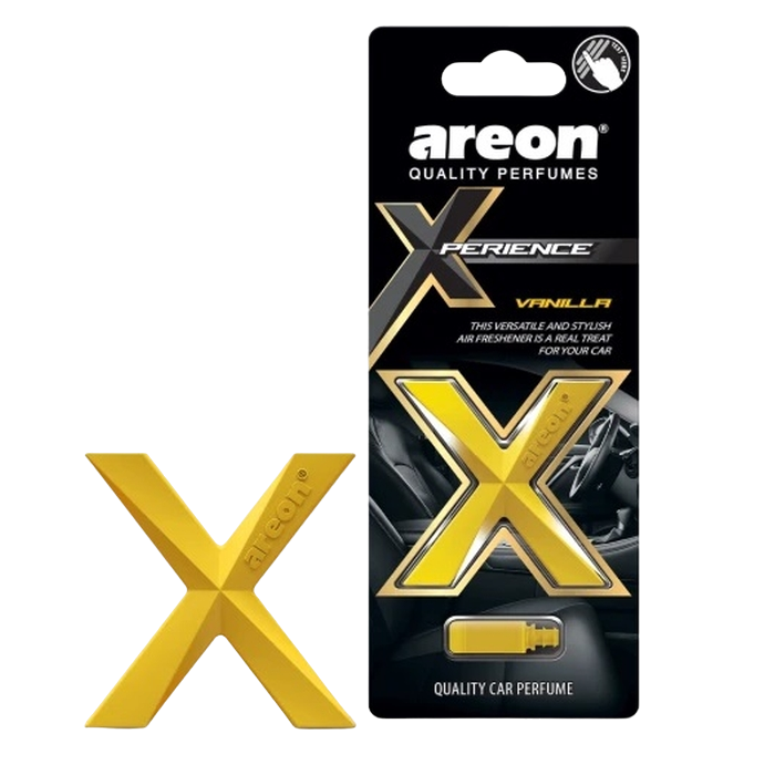 Ароматизатор для авто AREON «XPERIENCE» Vanilla (Ваниль) APX02