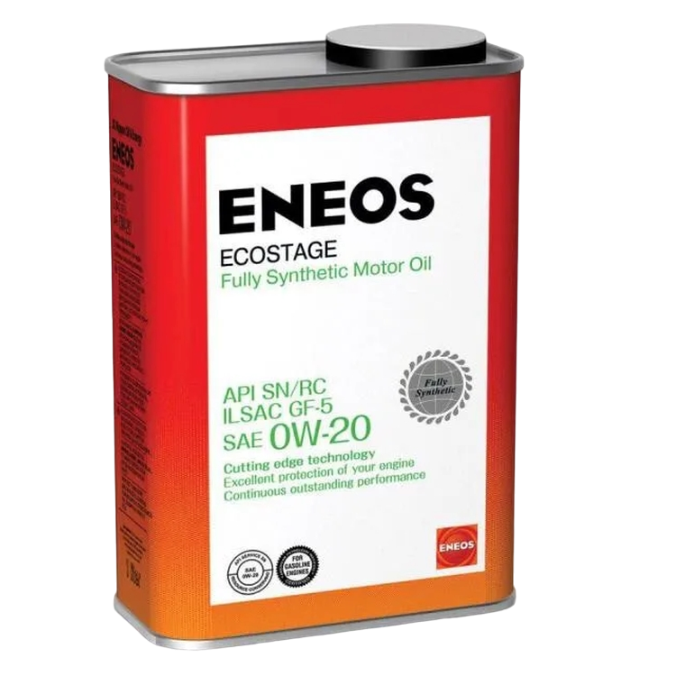 Масло моторное синтетическое Eneos ECOSTAGE 100% SYNT 0W20 SN/GF-5 1л