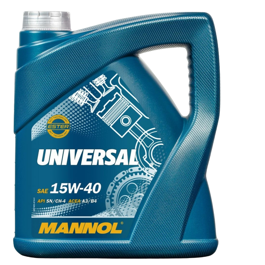 Масло моторное минеральное MANNOL Universal SAE 15W40 API SF/CD 4л